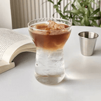 Striped Vintage Glass Cup