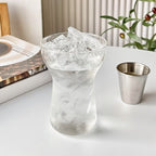 Striped Vintage Glass Cup