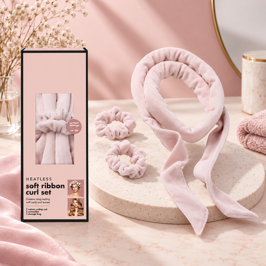 Soft Ribbon Heatless Curl Set of 2