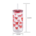 Cute Bow Glass Mug