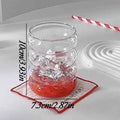 Ripple Glass Coffee Tumbler